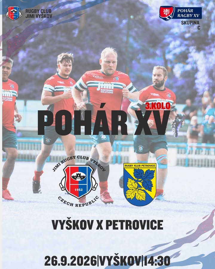 V SOBOTU DOMA! 💥🏉